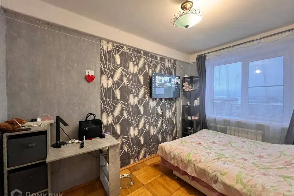 Продаётся 3-комнатная квартира, 57.8 м²