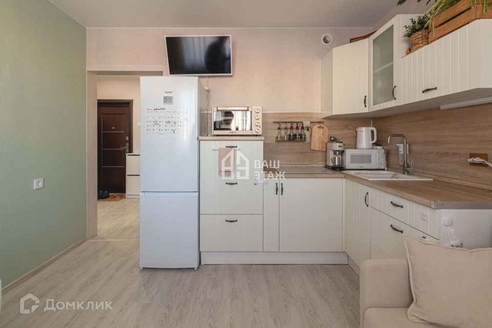 Продаётся 1-комнатная квартира, 39.4 м²