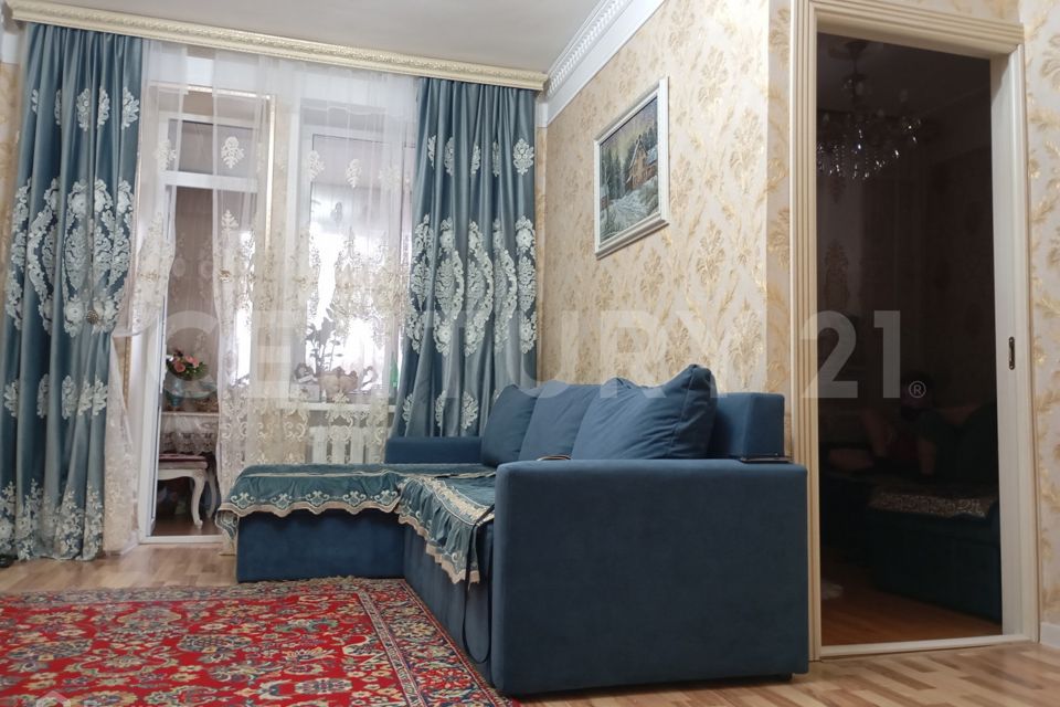 Продаётся 3-комнатная квартира, 55 м²