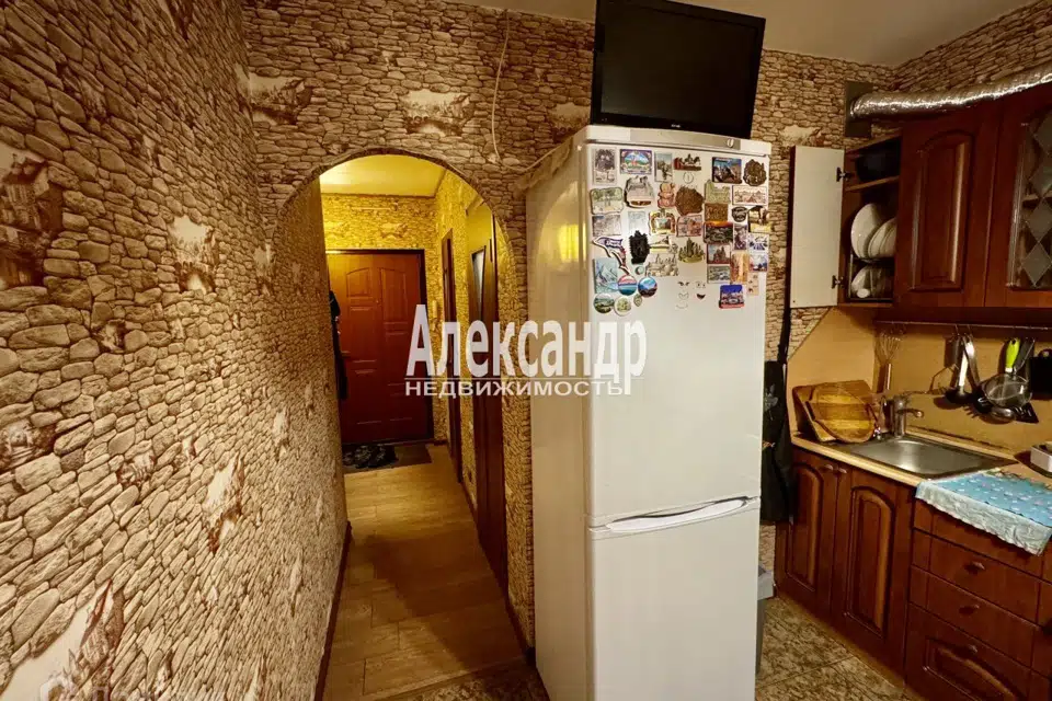 Продаётся 1-комнатная квартира, 39.3 м²