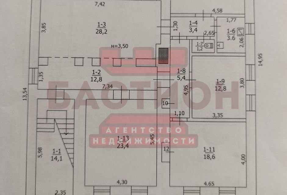 Продаётся 2-этажный дом, 400 м²