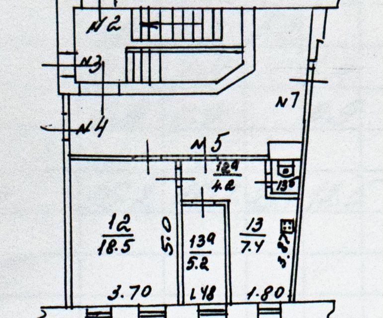 Продаётся 2-комнатная квартира, 36 м²