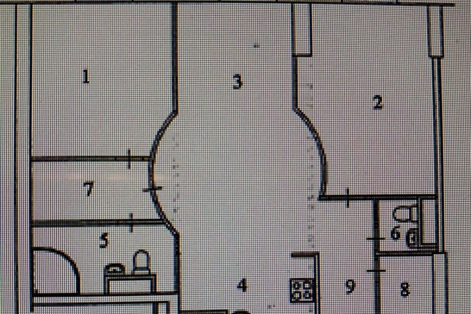 Продаётся 3-комнатная квартира, 98 м²