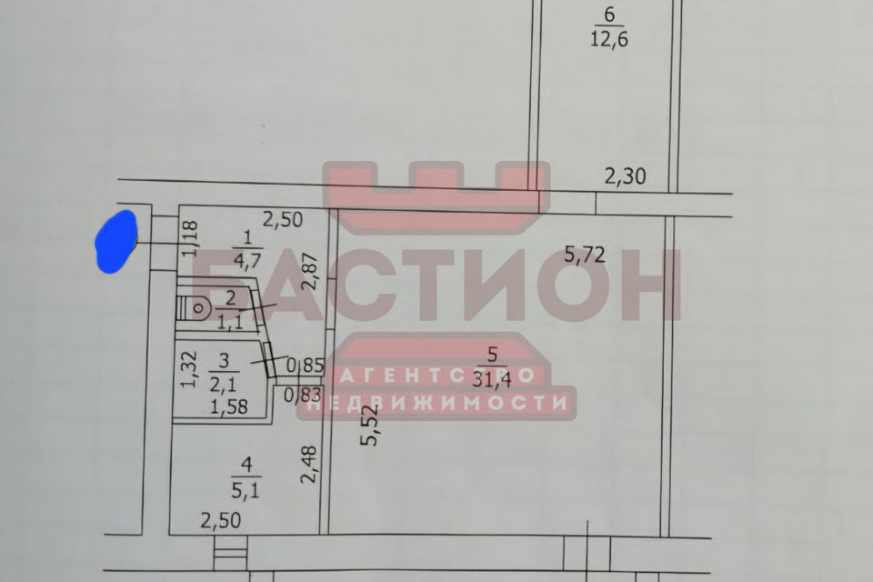 Продаётся помещение своб. назначения, 87.9 м²