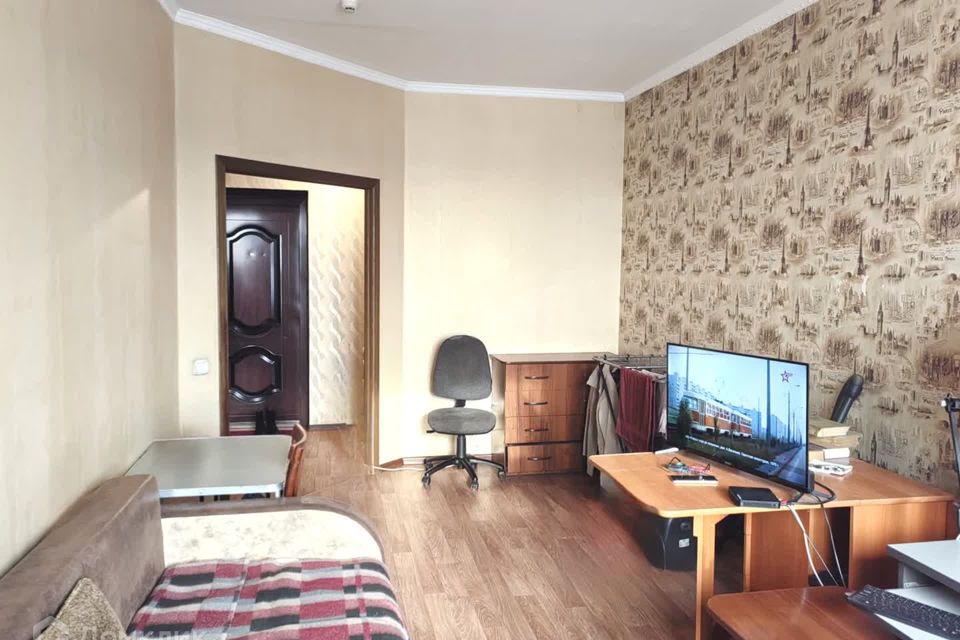 Продаётся 1-комнатная квартира, 39.3 м²