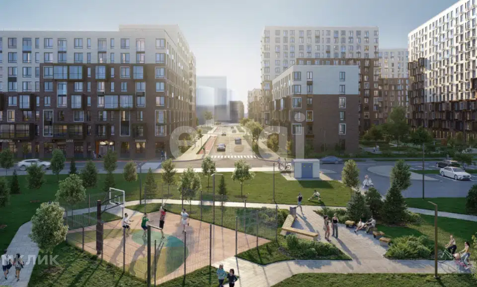 Продаётся 1-комнатная квартира, 32.66 м²