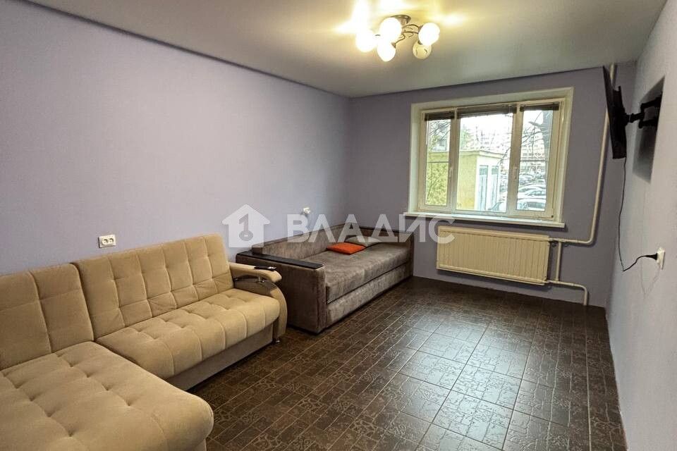 Продаётся 1-комнатная квартира, 39.1 м²