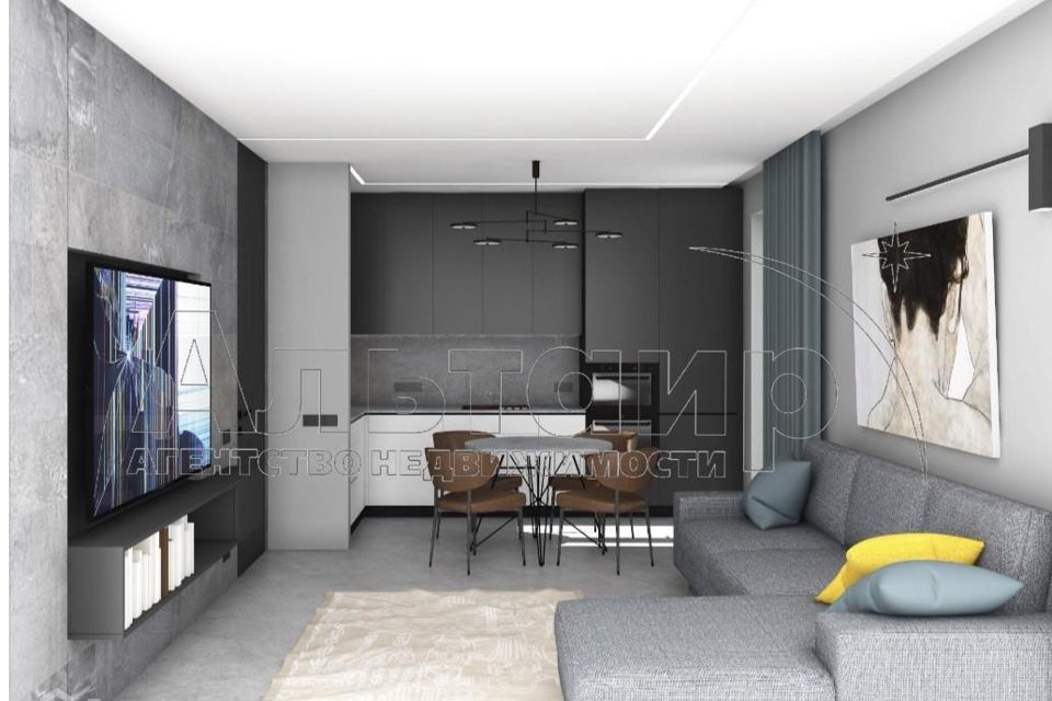 Продаётся 2-комнатная квартира, 60 м²