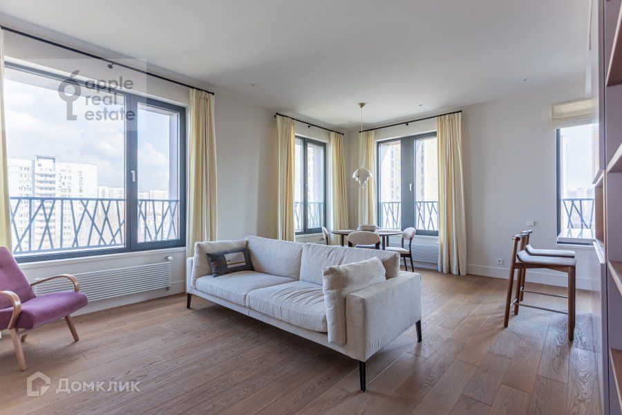 Сдаётся 3-комнатная квартира, 72 м²