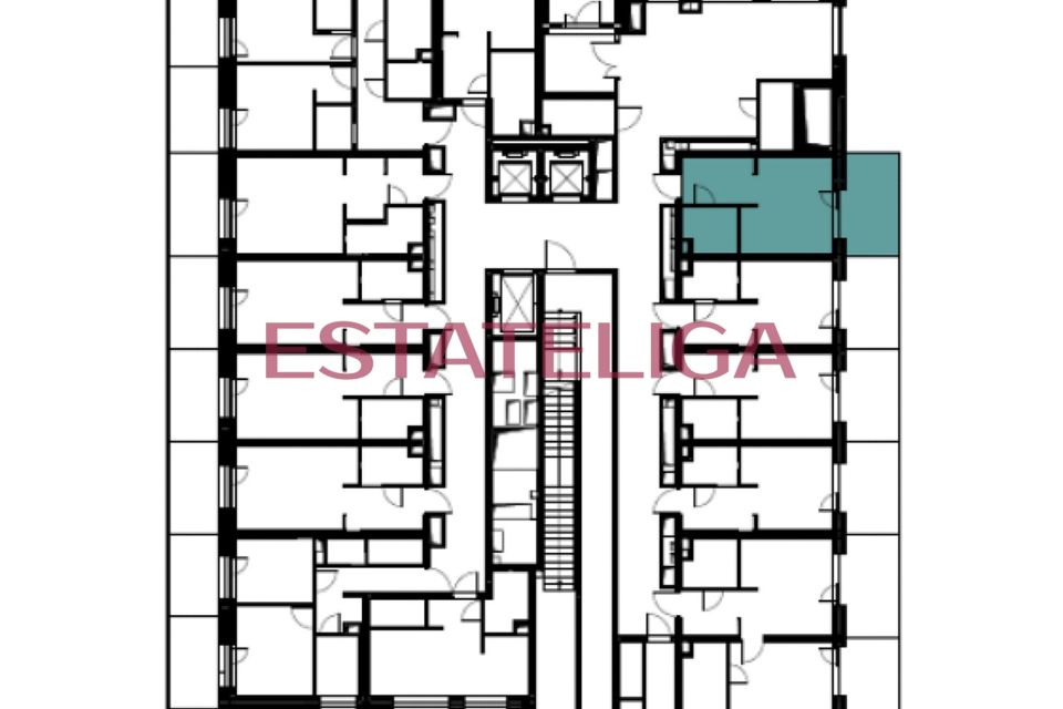 Продаётся студия, 27.7 м²