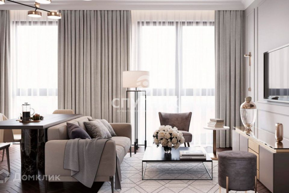 Продаётся 2-комнатная квартира, 87.6 м²