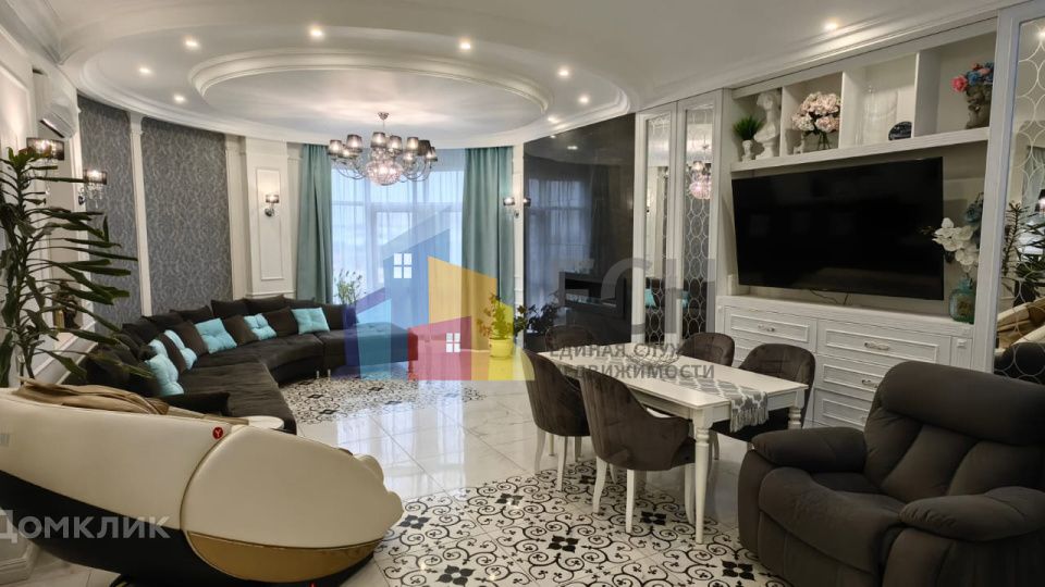 Продаётся 3-комнатная квартира, 126 м²
