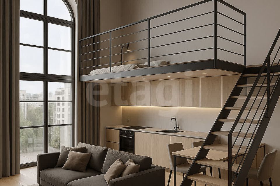 Продаётся 1-комнатная квартира, 40 м²