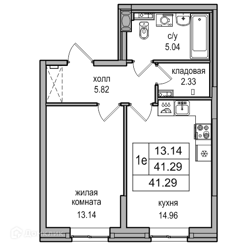 Купить Однокомнатную Квартиру Парнас Северная Долина