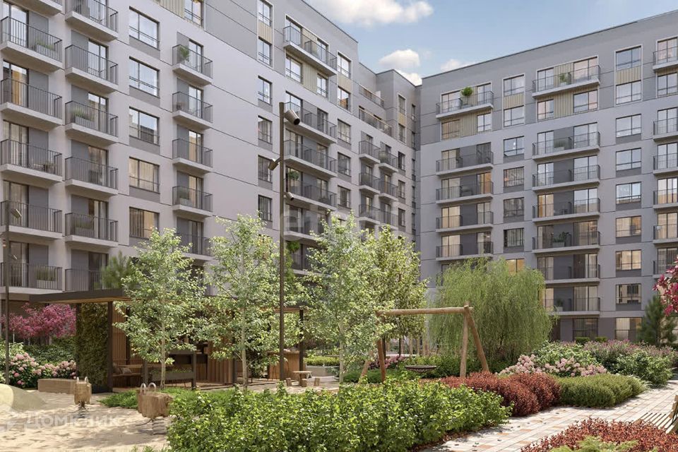 Продаётся 1-комнатная квартира, 43.2 м²