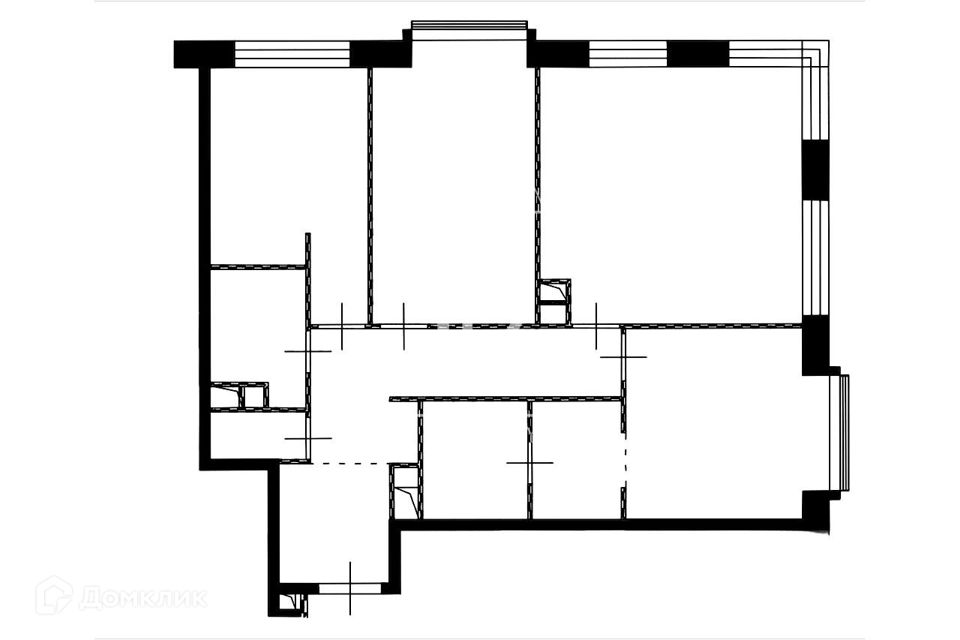 Продаётся 4-комнатная квартира, 95 м²