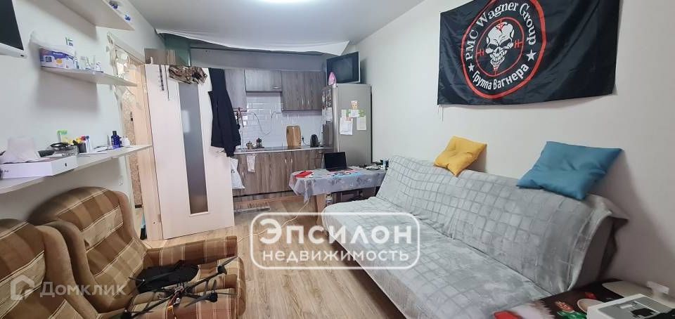 Продаётся 1-комнатная квартира, 38 м²