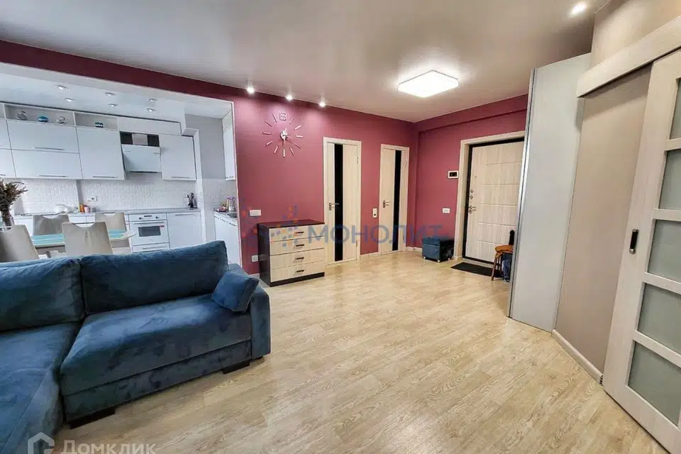 Продаётся 3-комнатная квартира, 84 м²