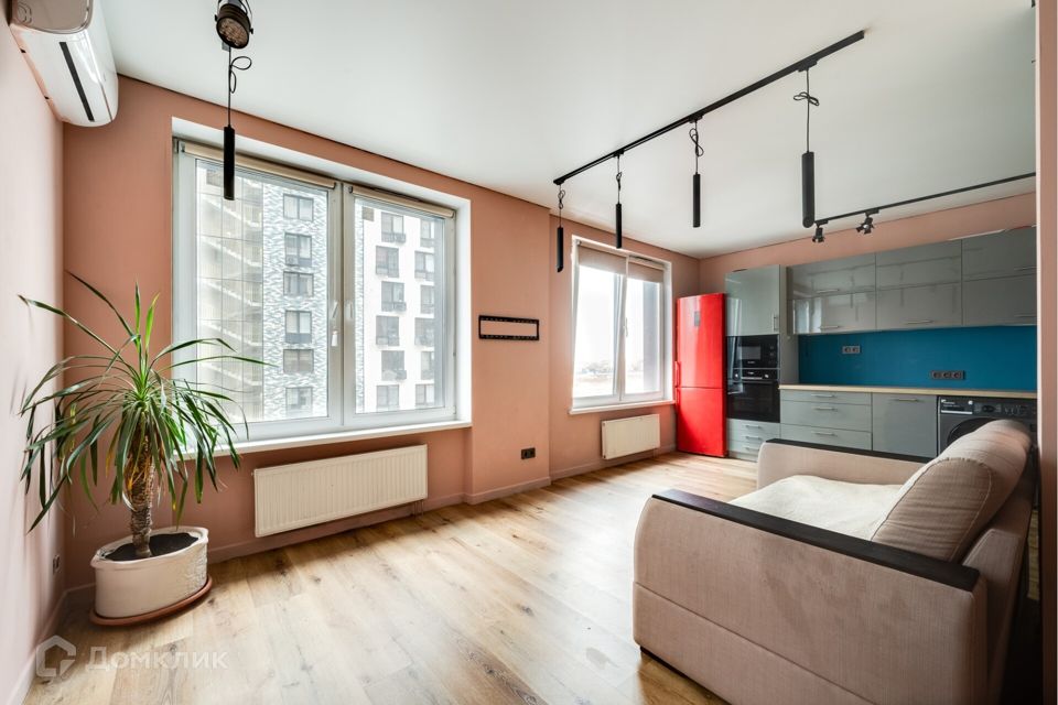 Продаётся 1-комнатная квартира, 37.7 м²
