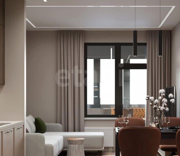 Продаётся 1-комнатная квартира, 54.9 м²