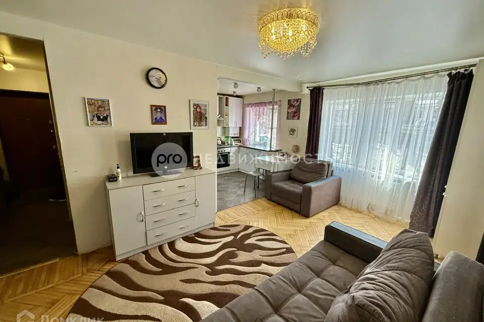 Продаётся 2-комнатная квартира, 43.4 м²