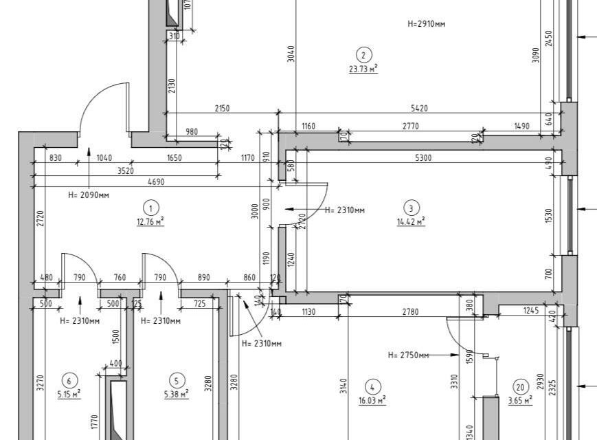 Продаётся 2-комнатная квартира, 78.2 м²