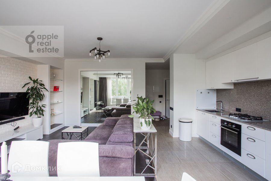 Сдаётся 2-комнатная квартира, 66 м²