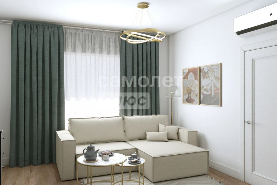 Продаётся 2-комнатная квартира, 40.4 м²