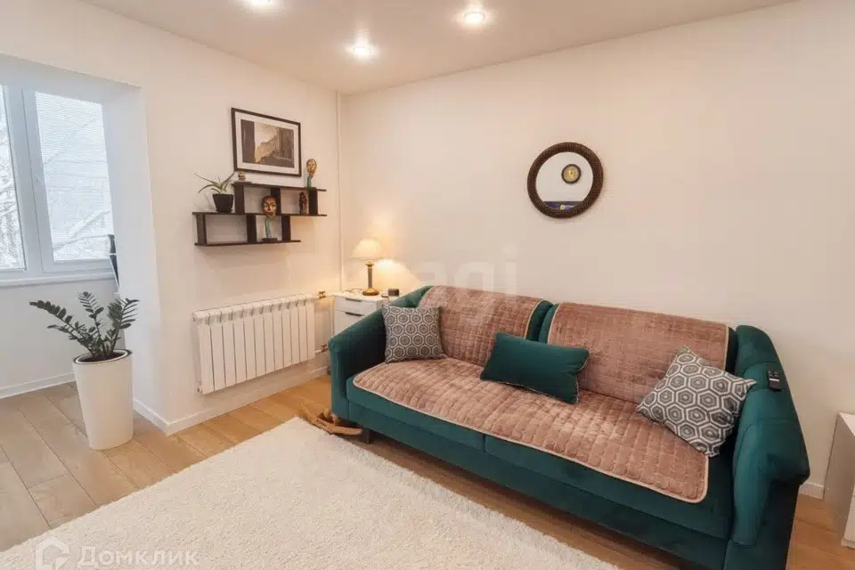 Продаётся 1-комнатная квартира, 39.6 м²