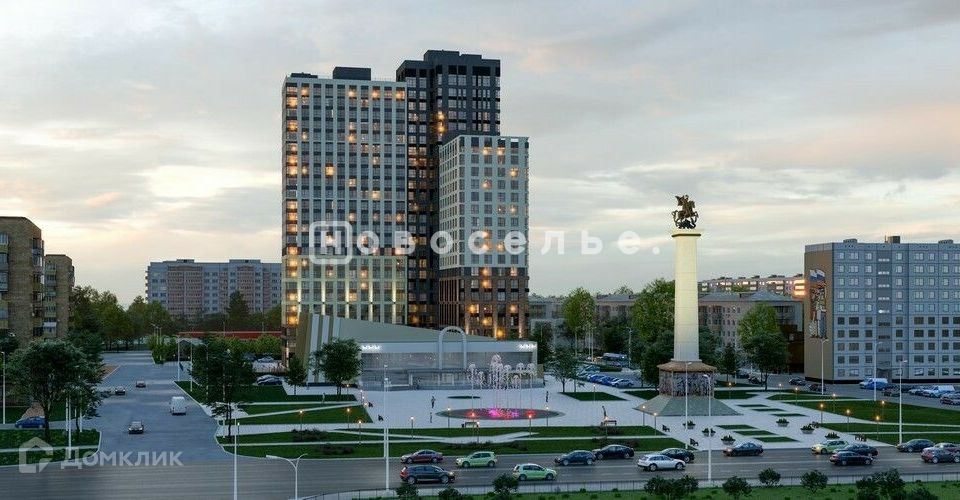 Продаётся 2-комнатная квартира, 62.7 м²