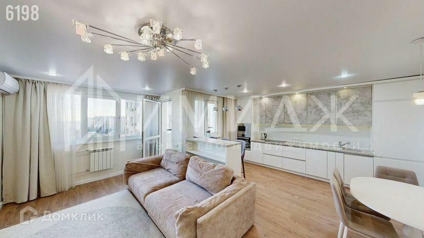 Продаётся 3-комнатная квартира, 77.7 м²