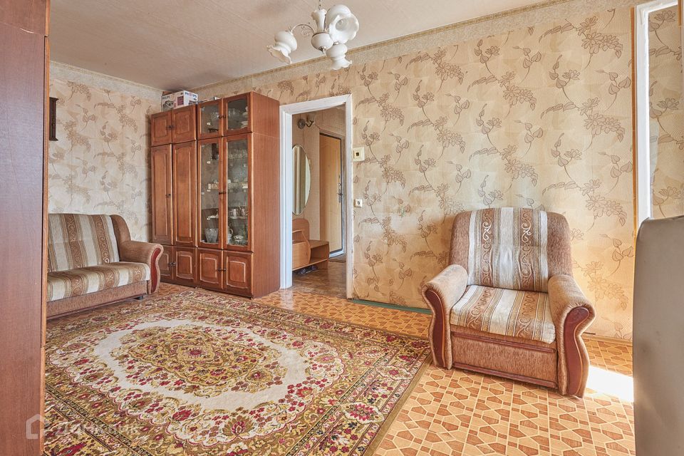 Продаётся 3-комнатная квартира, 52 м²