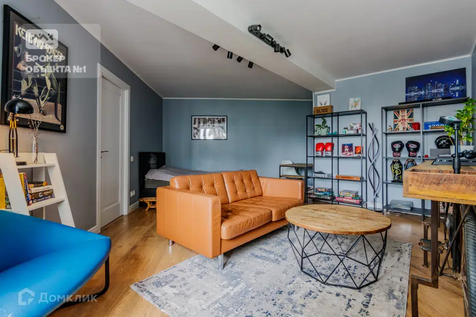 Продаётся 1-комнатная квартира, 49.9 м²