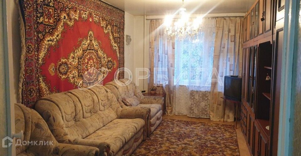 Продаётся 3-комнатная квартира, 65.1 м²