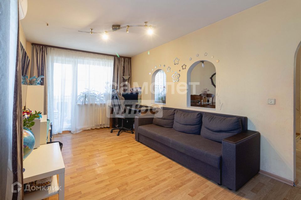 Продаётся 3-комнатная квартира, 74.4 м²
