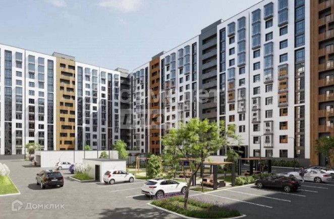 Продаётся 1-комнатная квартира, 52.2 м²