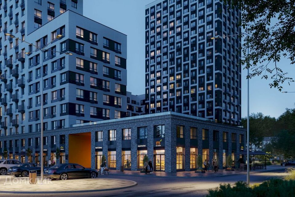 Продаётся 1-комнатная квартира, 35.5 м²