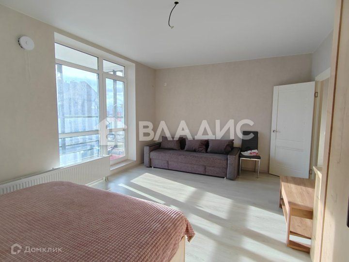 Продаётся 1-комнатная квартира, 42.5 м²