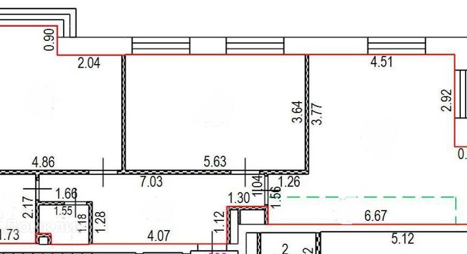 Продаётся 3-комнатная квартира, 86 м²