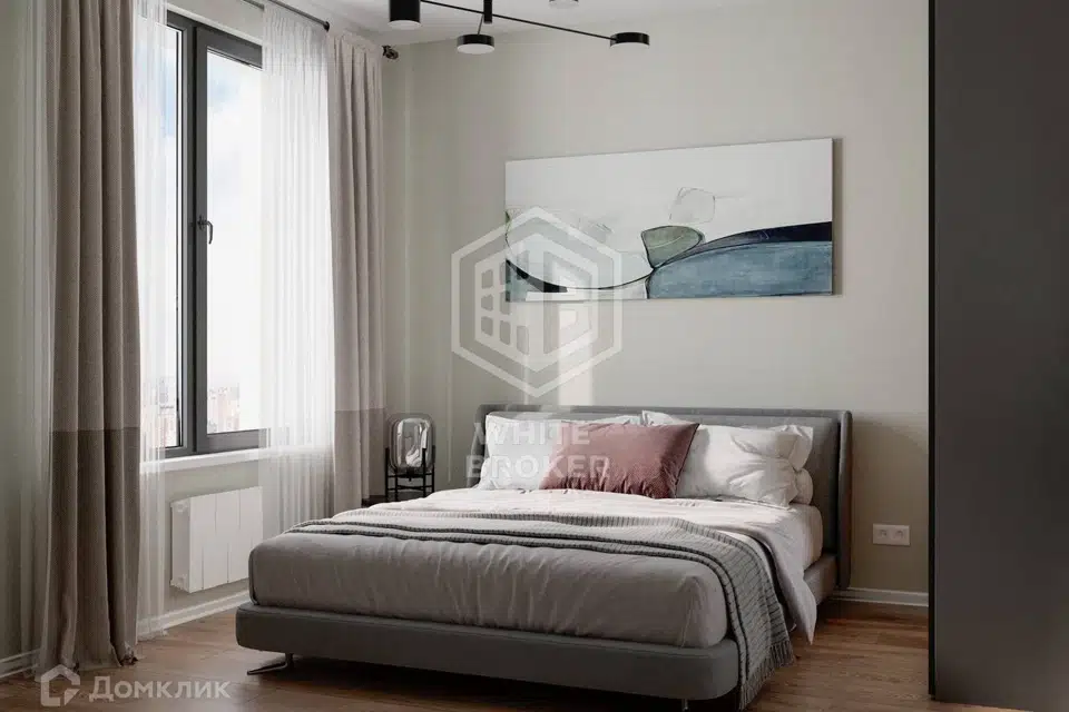 Продаётся 1-комнатная квартира, 40.6 м²