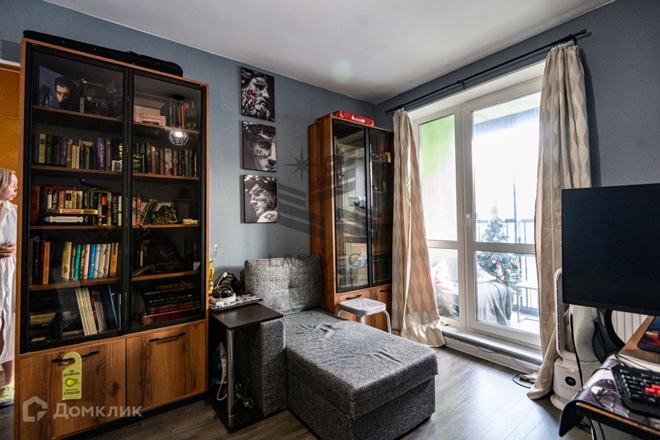 Продаётся 1-комнатная квартира, 39.4 м²