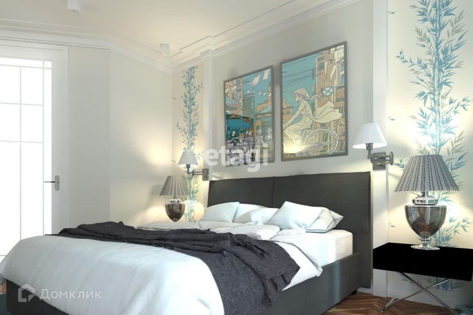 Продаётся 2-комнатная квартира, 58.6 м²