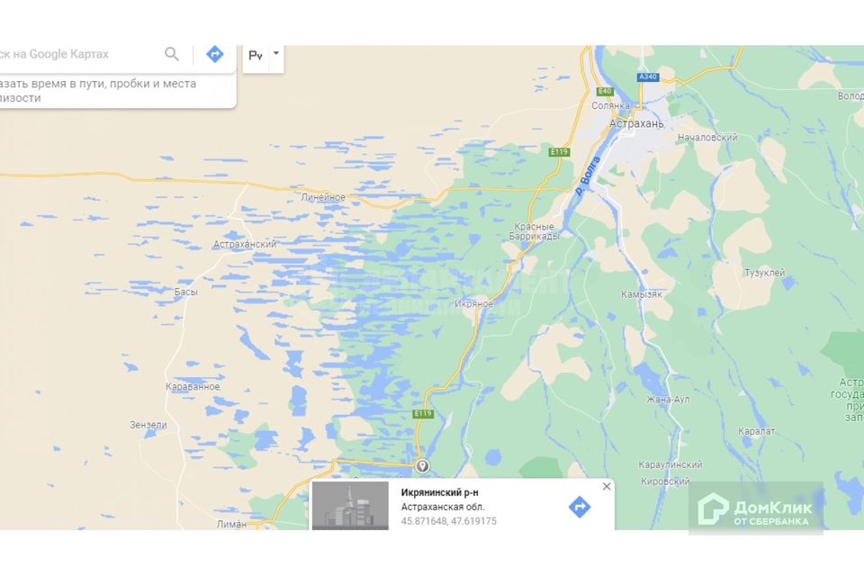 Карта икрянинского района астраханской области подробная