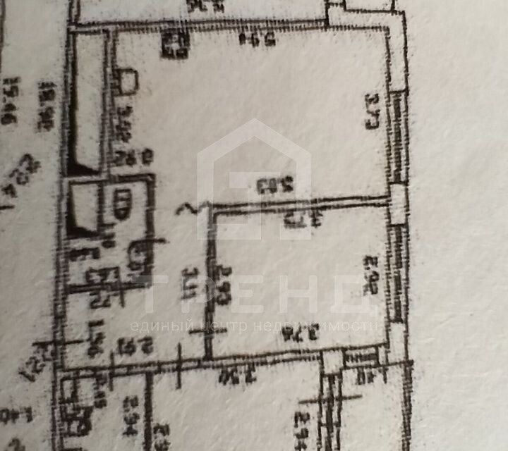 Продаётся 2-комнатная квартира, 56.8 м²
