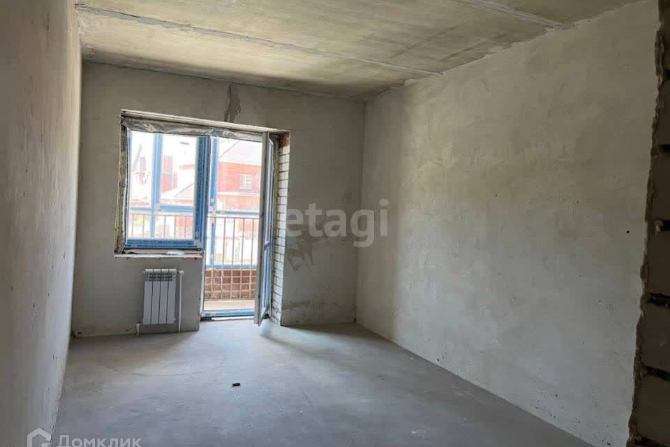 Продаётся 1-комнатная квартира, 52.56 м²