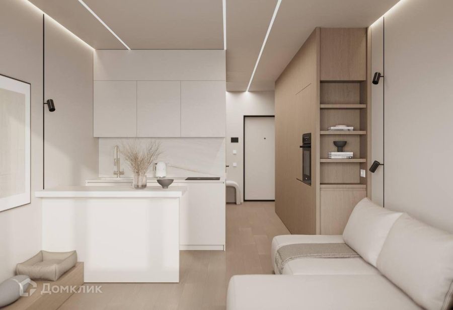 Продаётся студия, 27.6 м²