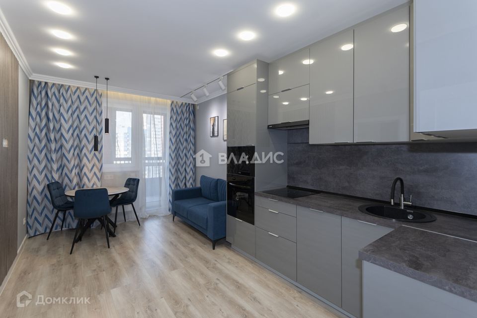 Продаётся 1-комнатная квартира, 46.8 м²