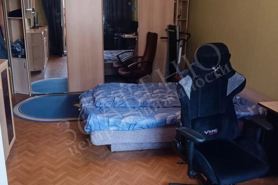 Продаётся 1-комнатная квартира, 39.6 м²