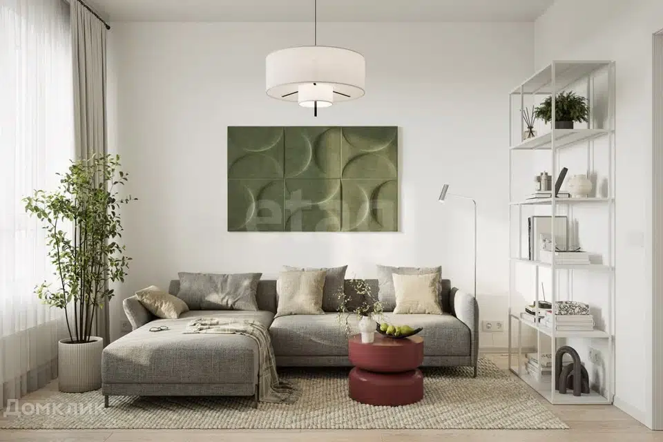 Продаётся 2-комнатная квартира, 47.8 м²
