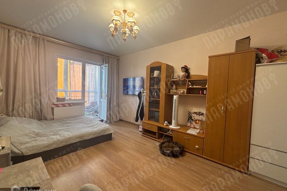 Продаётся 1-комнатная квартира, 43.7 м²